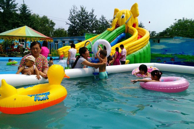 南江儿童充气游泳池